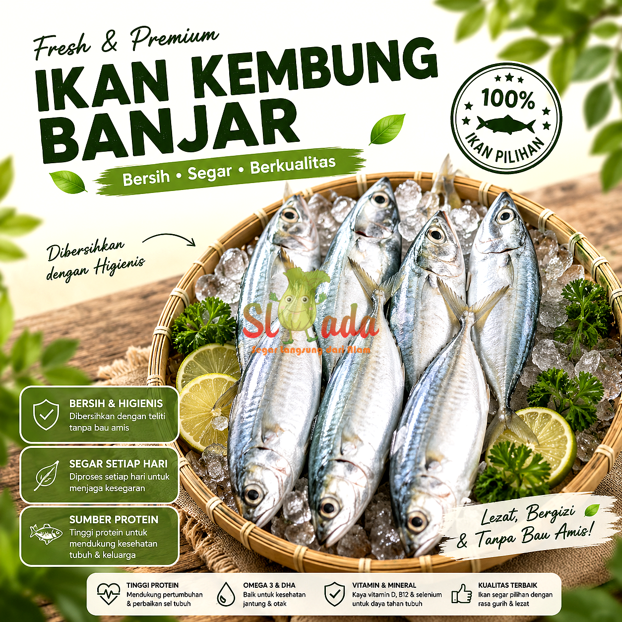 Kembung — Ikan segar | Slada.co
