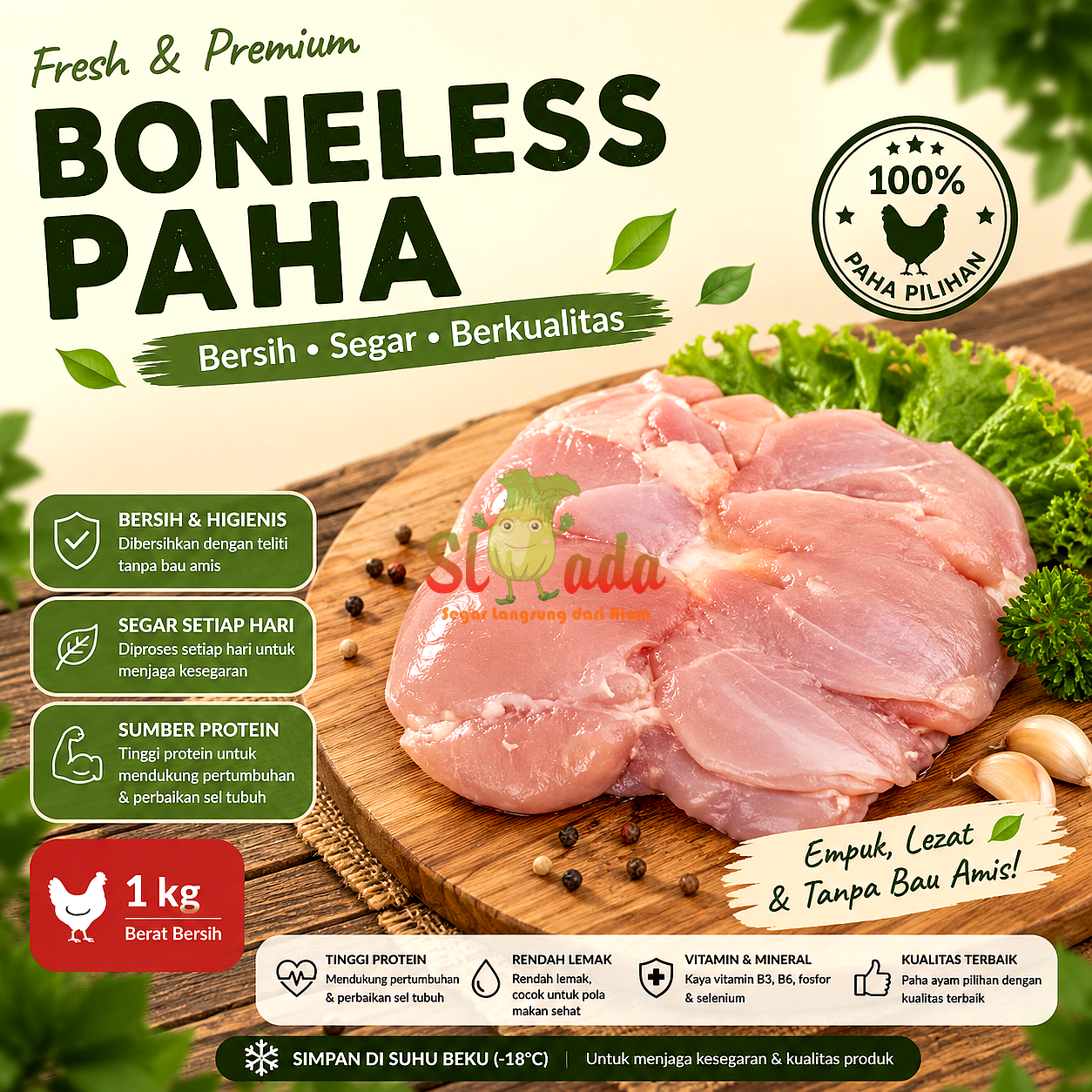 Boneless Paha